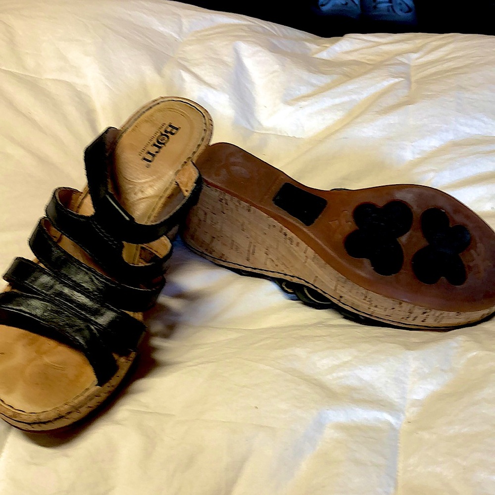 BORN CORK WEDGE SIZE 7
